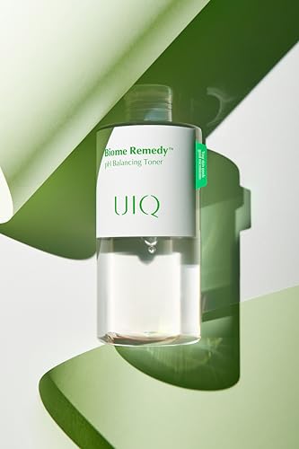 UIQ Biome Remedy pH Balancing Toner 10.14 fl. oz., Korean Skincare - Exfoliating Soothing PH Balancing Toner for Sensitive Skin