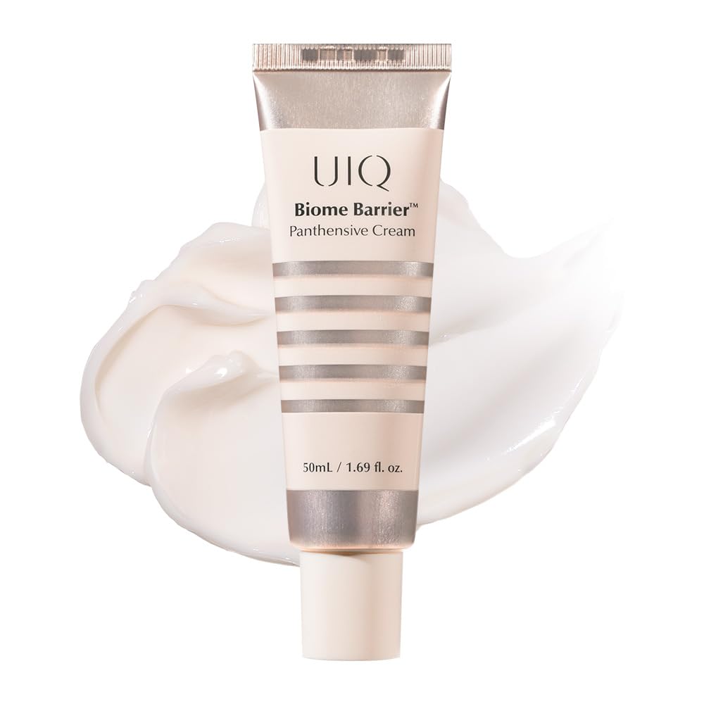 UIQ Moisture Barrier Panthensive Cream, Intensive Hydrating Face Moisturizer for Dry & Sensitive skin, DexPanthenol, Ceramide for skin barrier, Non Comedogenic, Korean Skincare 1.69 fl.oz./50ml