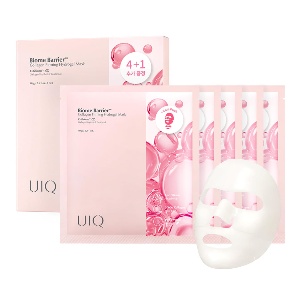 UIQ Biome Barrier Collagen Firming Hydrogel Mask(40gx5ea)